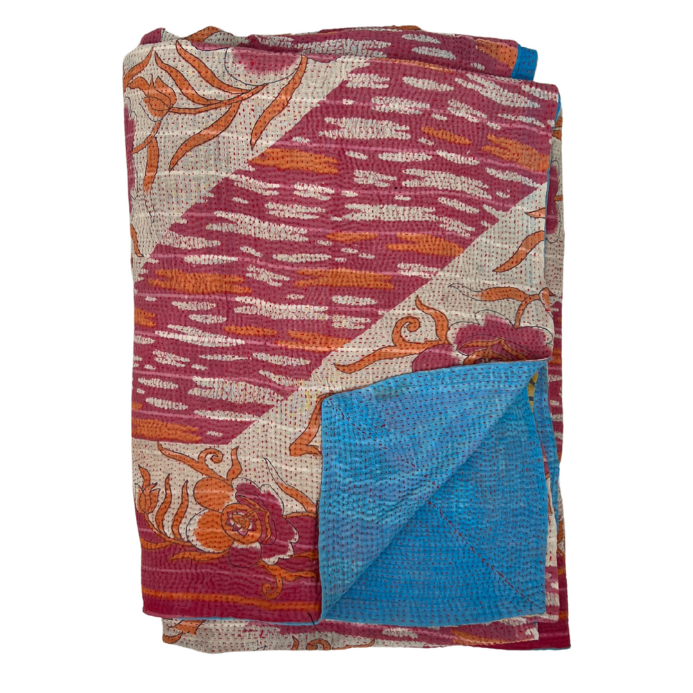 Midweight Kantha Quilt No. 840