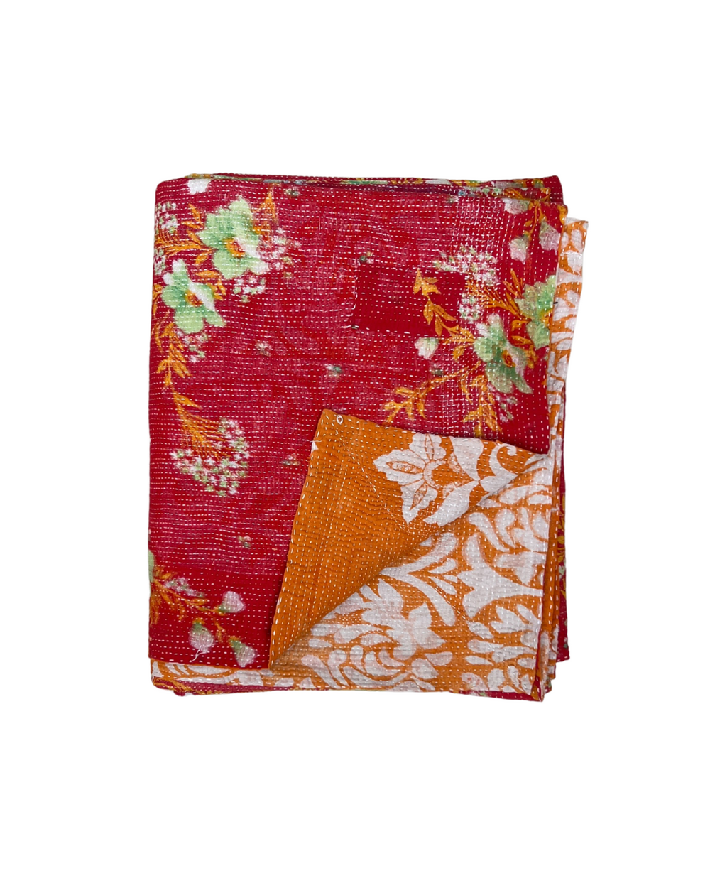 Lightweight Kantha Quilt No. 844