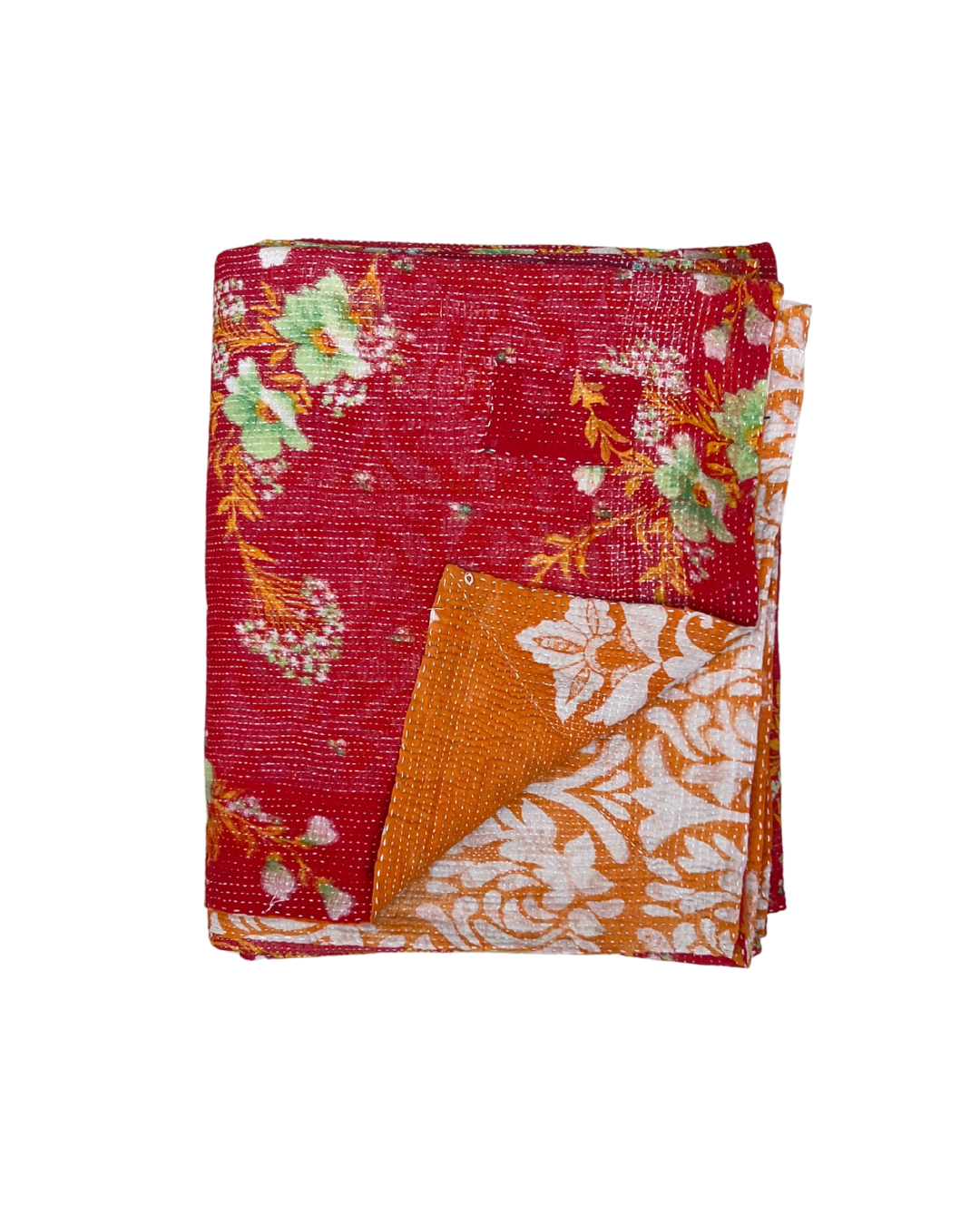 Lightweight Kantha Quilt No. 844