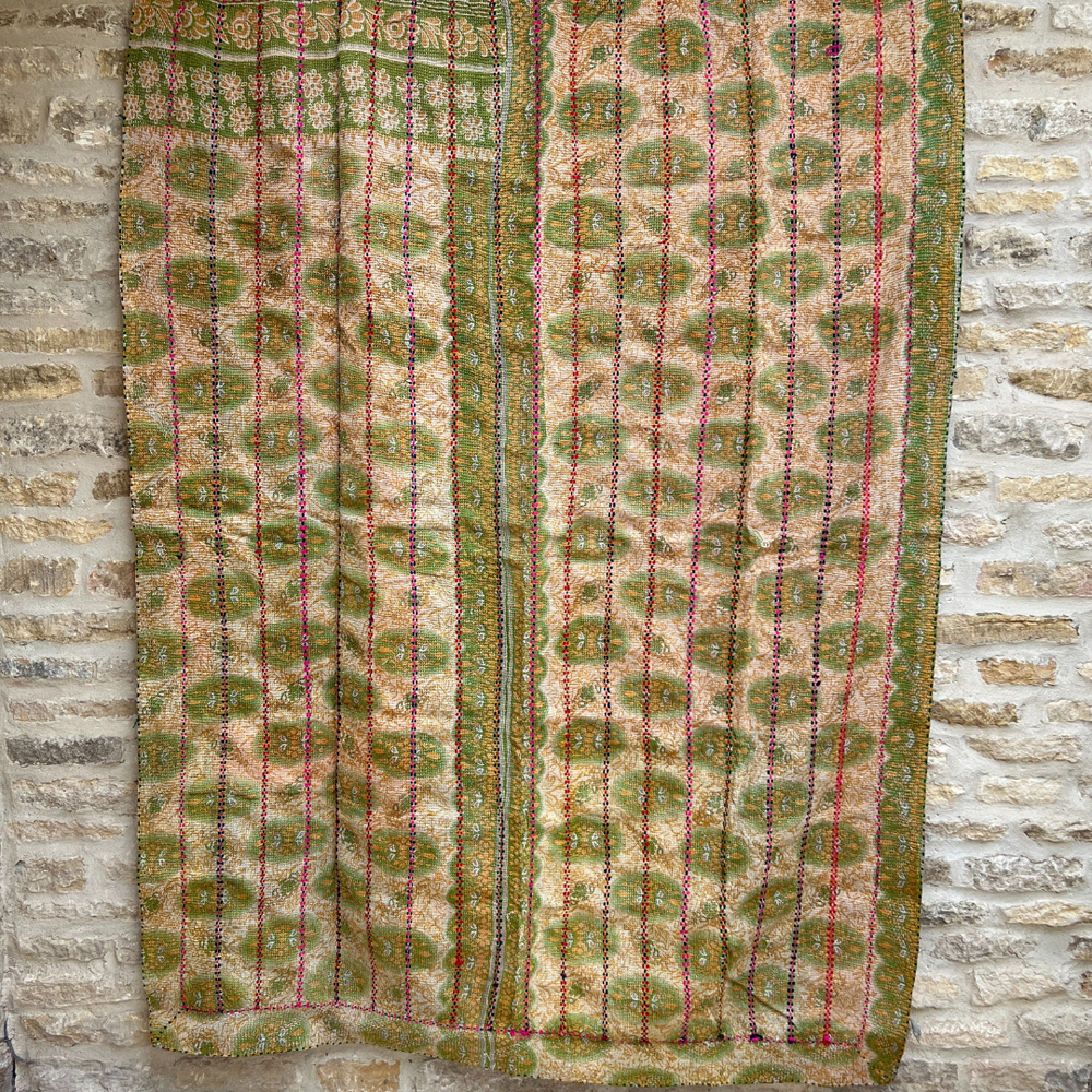 
                      
                        Heavyweight Kantha Quilt No. 002
                      
                    