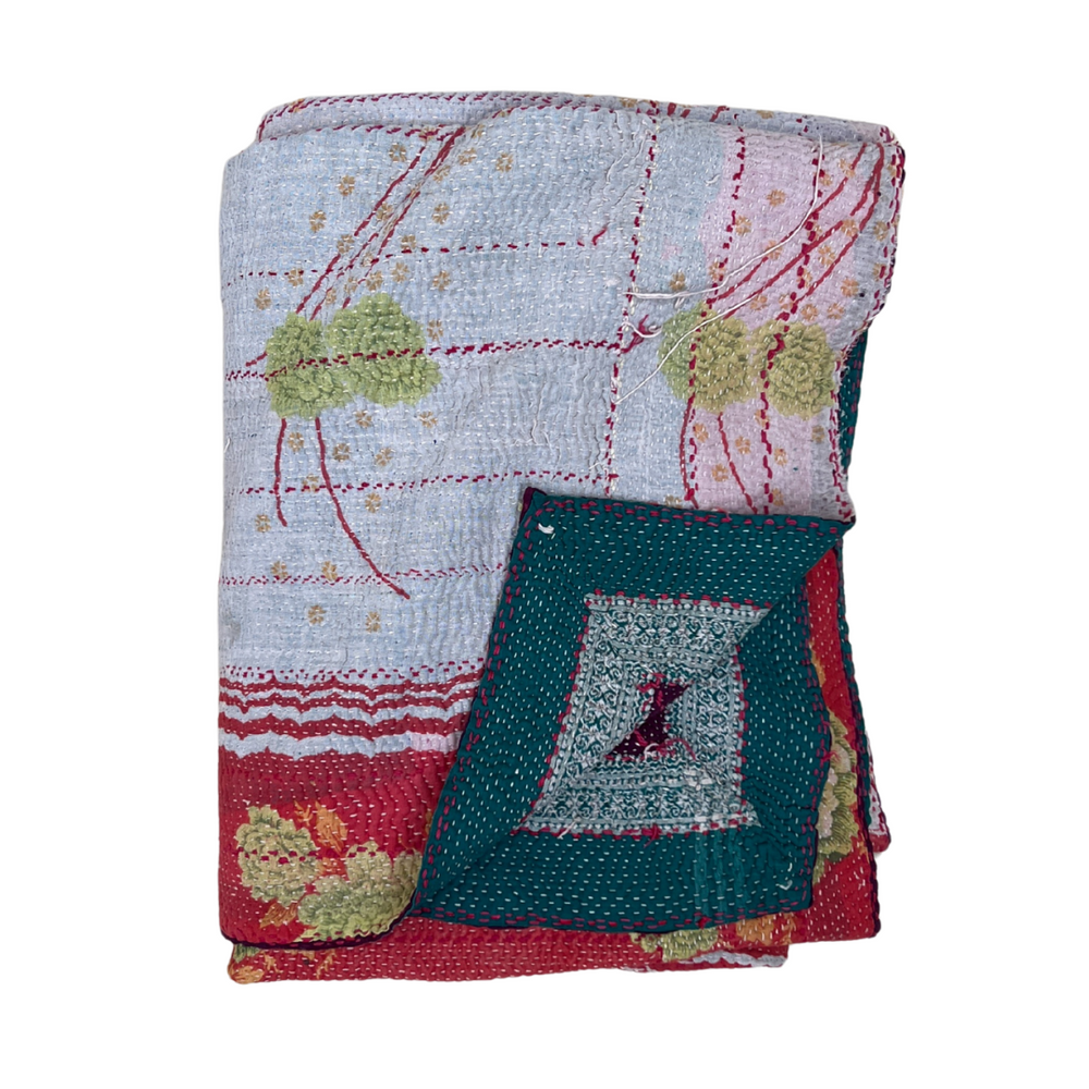 Midweight Kantha Quilt No. 846