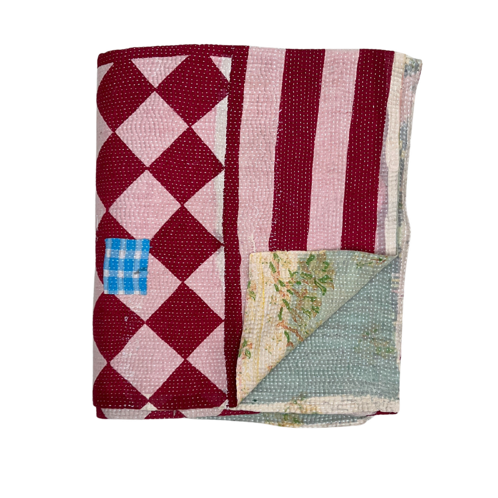 
                      
                        Lightweight Kantha Quilt No. 003
                      
                    