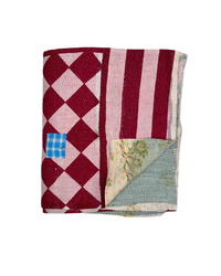 Lightweight Kantha Quilt No. 003