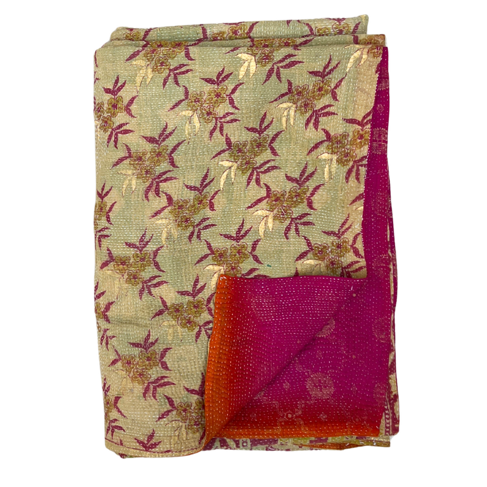Midweight Kantha Quilt No. 842