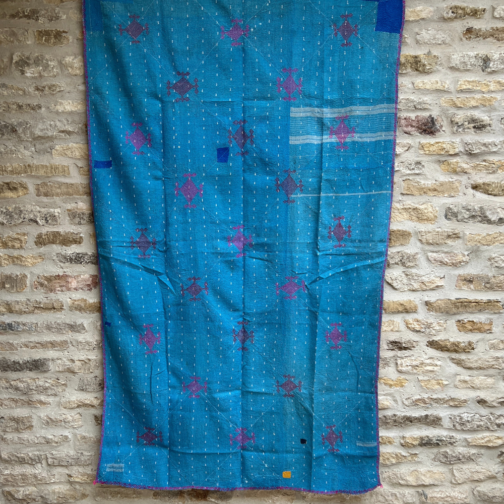 
                      
                        Midweight Kantha Quilt No. 017
                      
                    