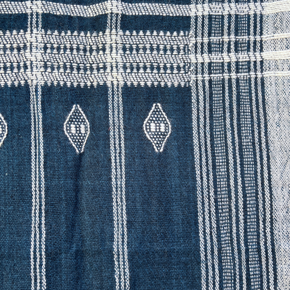 
                      
                        Blue Woven Tassel Throw
                      
                    