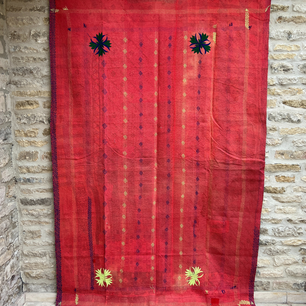 
                      
                        Midweight Kantha Quilt No. 013
                      
                    