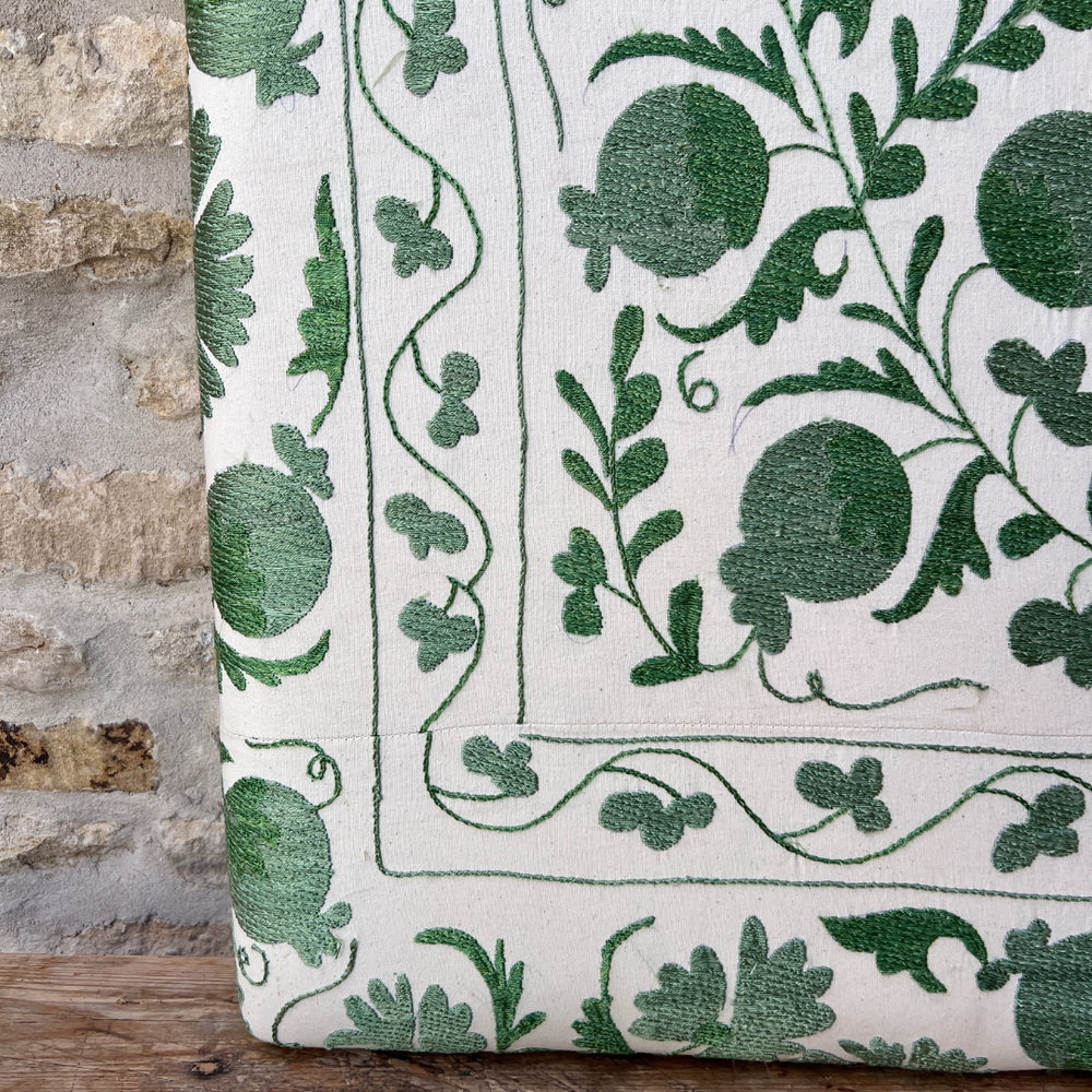 
                      
                        Green Suzani Double Headboard
                      
                    