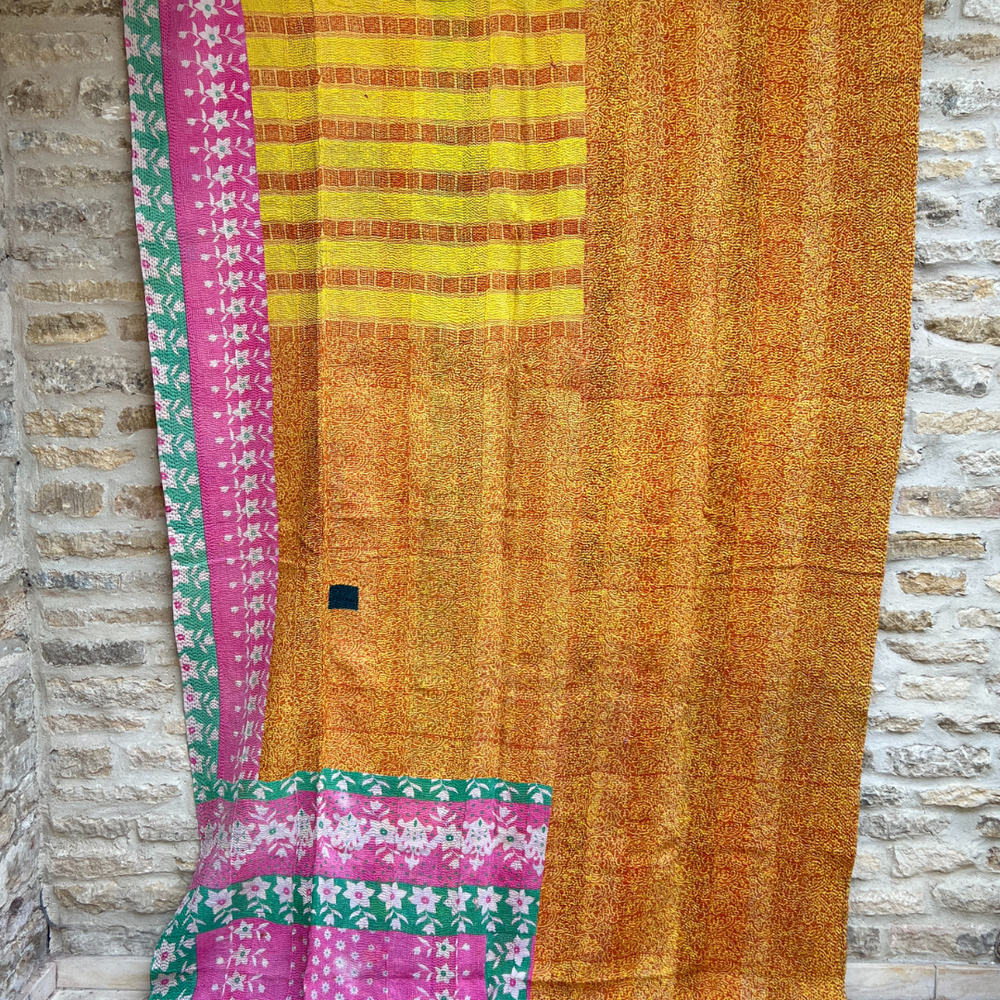 
                      
                        Heavyweight Kantha Quilt No. 001
                      
                    