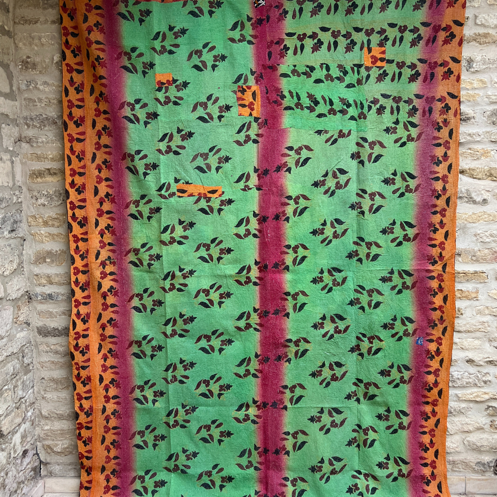 
                      
                        Midweight Kantha Quilt No. 030
                      
                    