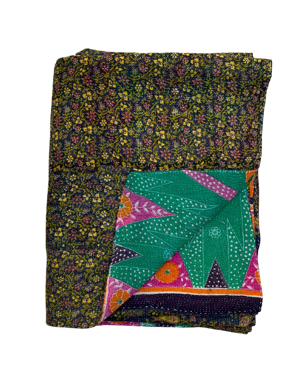Midweight Kantha Quilt No. 814