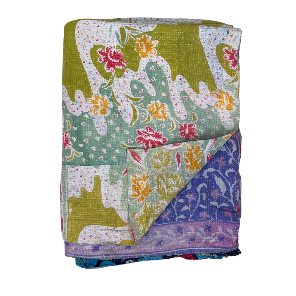 Midweight Kantha Quilt No. 841