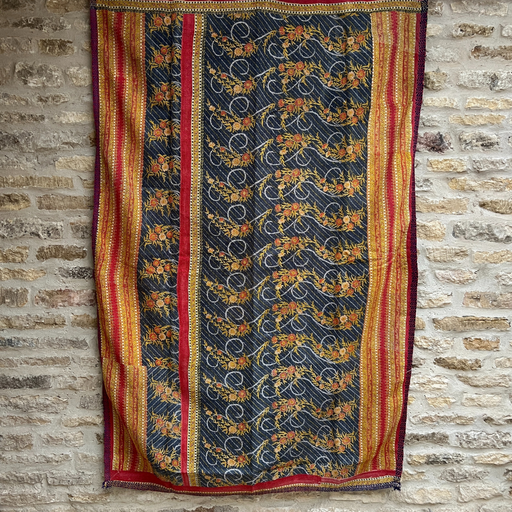 
                      
                        Midweight Kantha Quilt No. 012
                      
                    