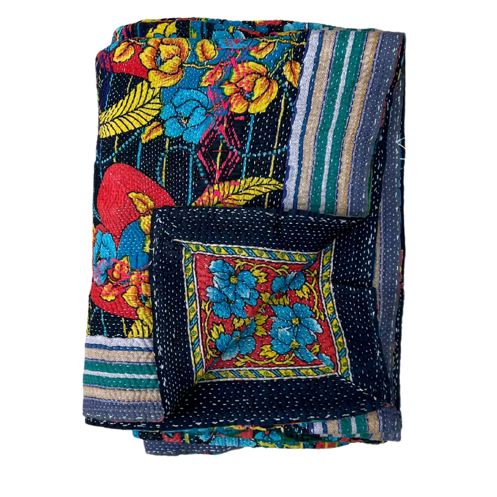 Heavyweight Kantha Quilt No. 769