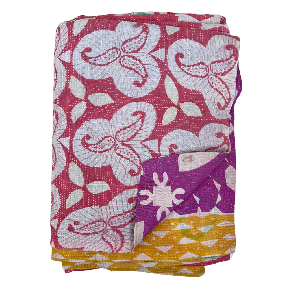Midweight Kantha Quilt No. 845