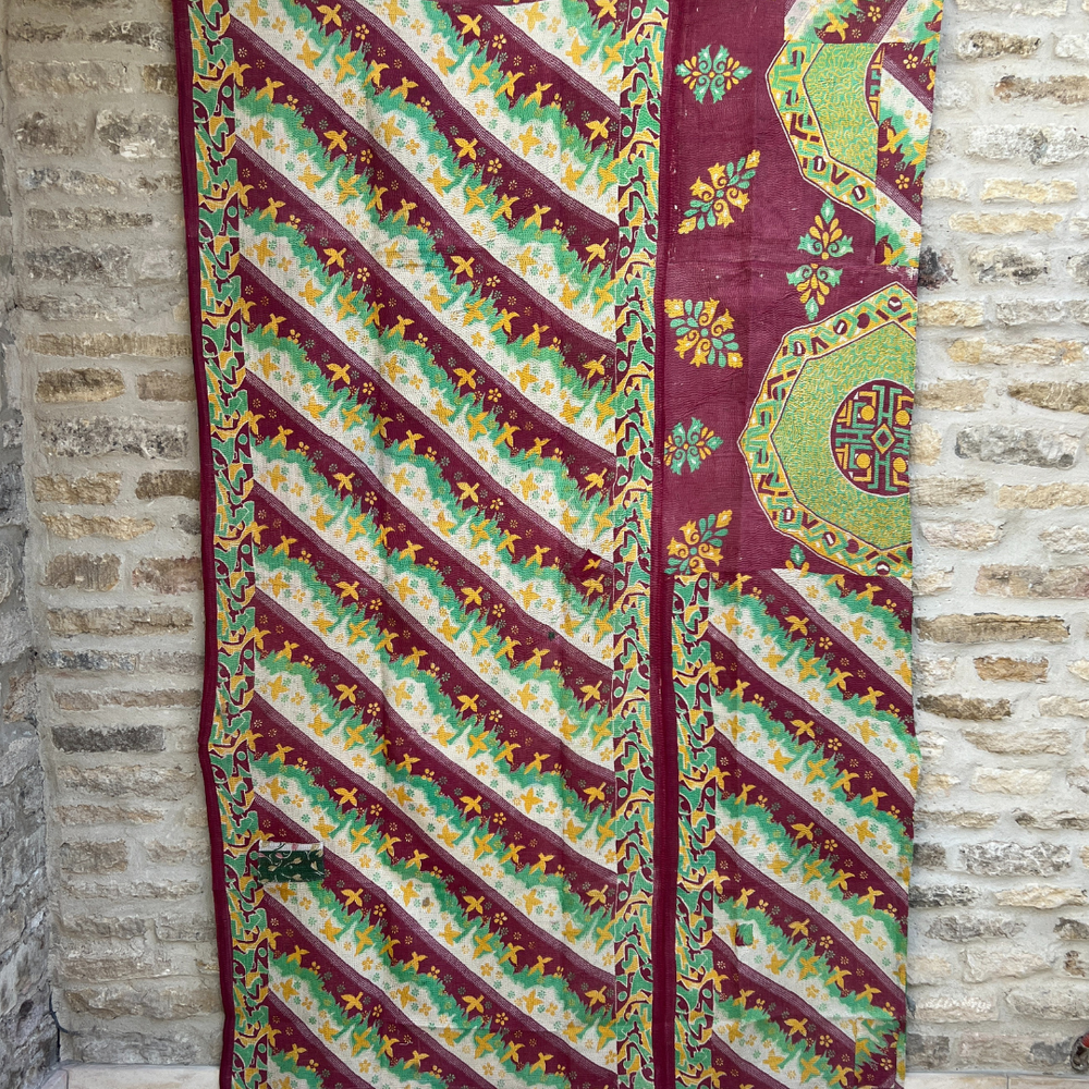 
                      
                        Heavyweight Kantha Quilt No. 831
                      
                    