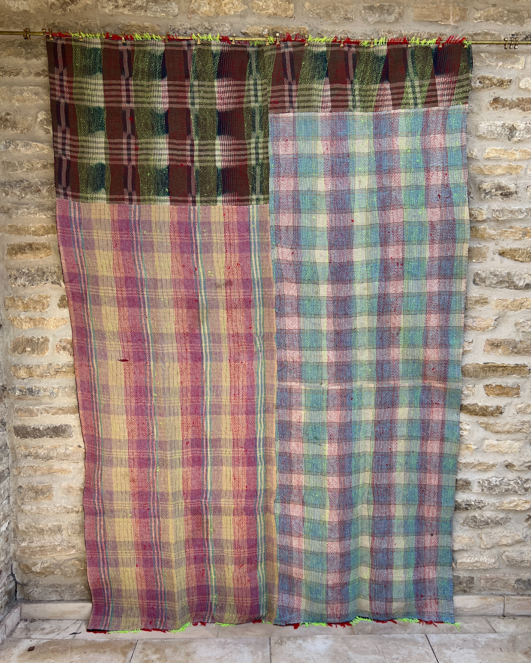 Midweight Kantha Quilt No. 802