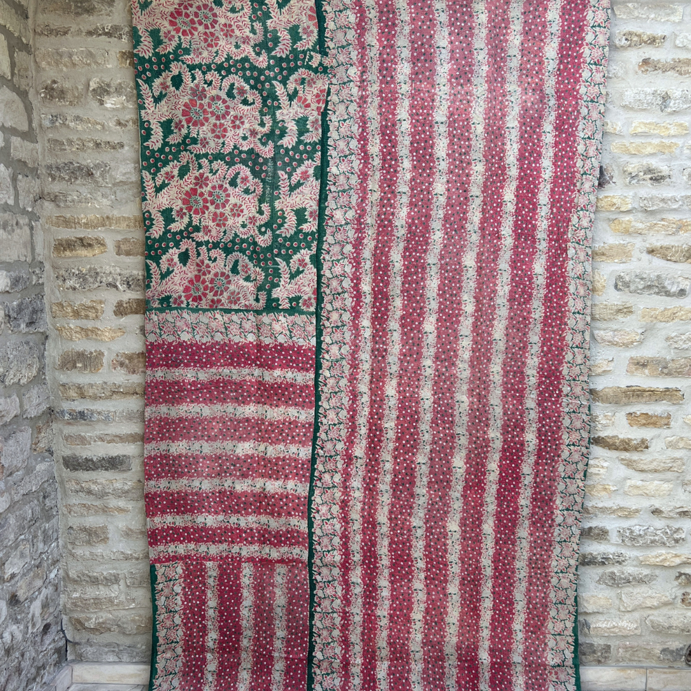 
                      
                        Midweight Kantha Quilt No. 005
                      
                    
