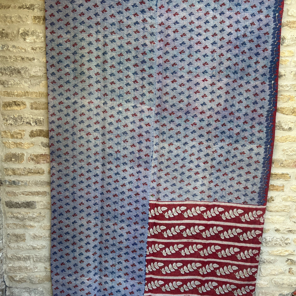 
                      
                        Midweight Kantha Quilt No. 001
                      
                    