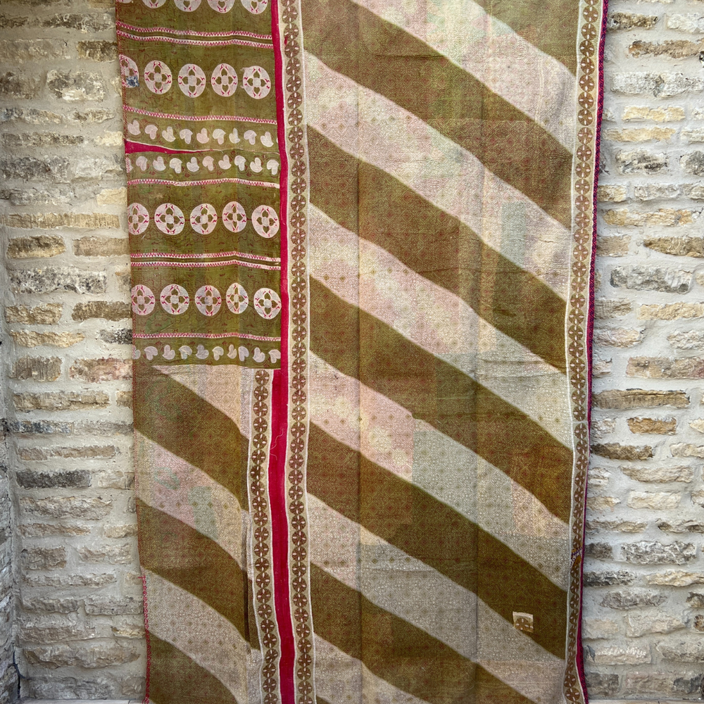 Midweight Kantha Quilt No. 014