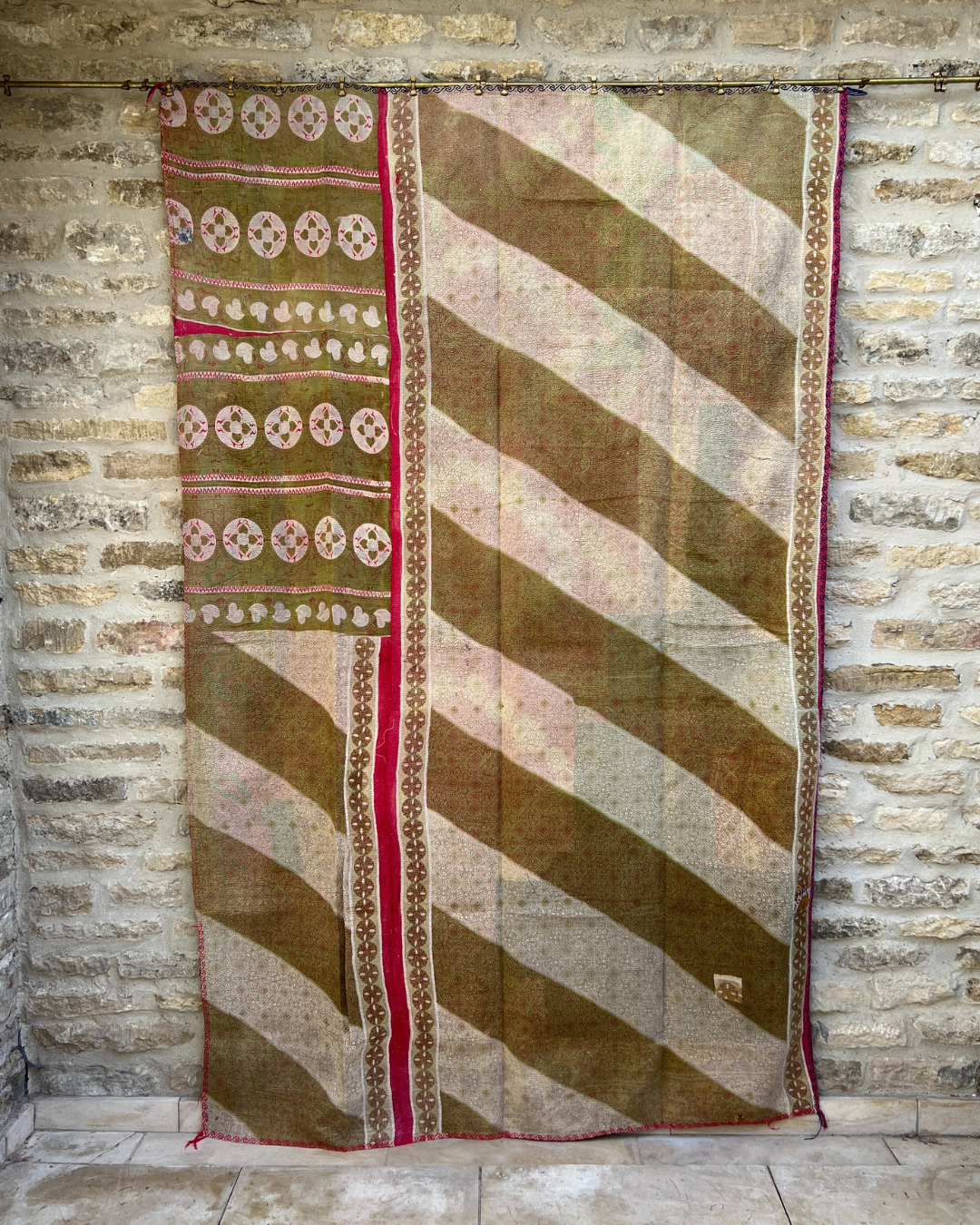 Midweight Kantha Quilt No. 014