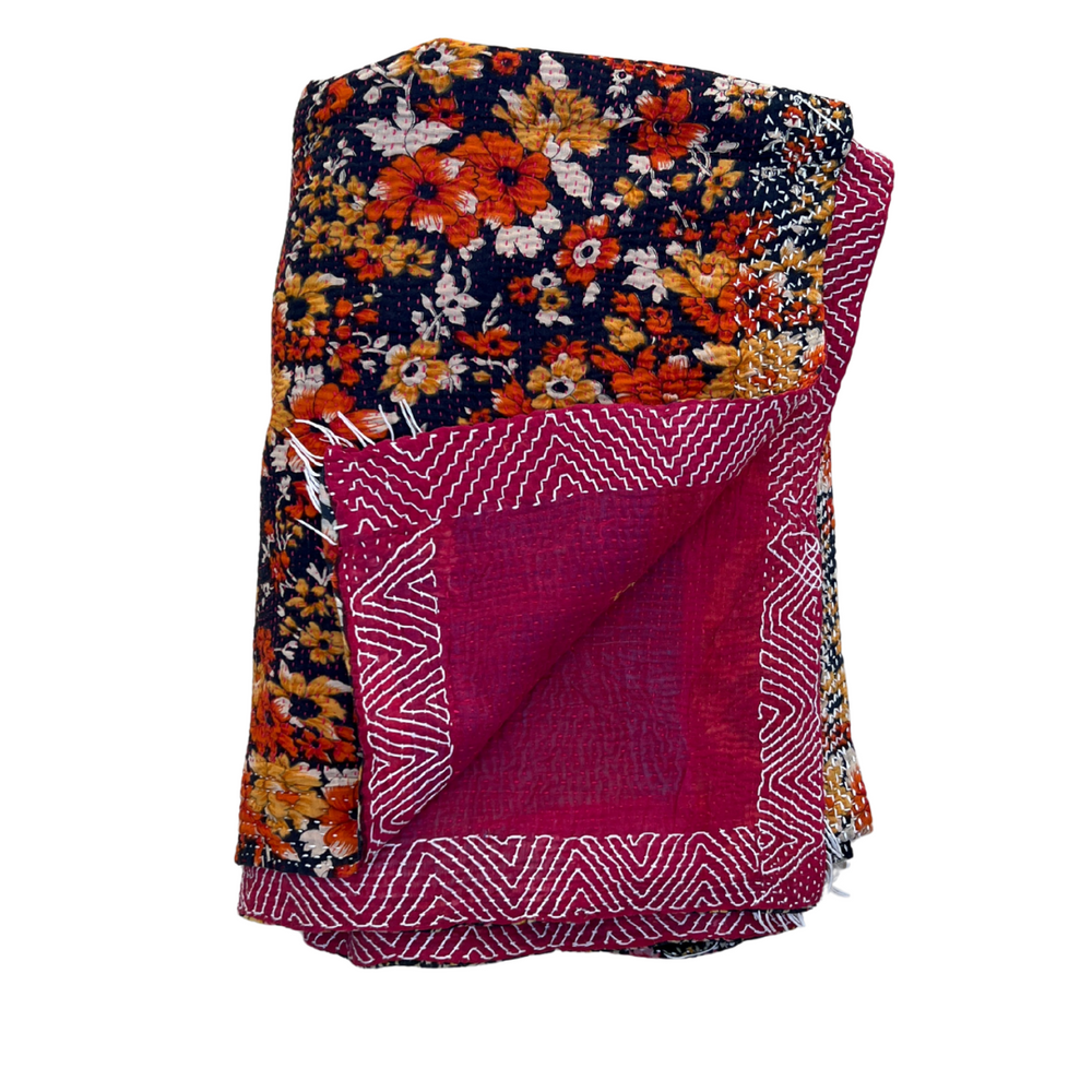 
                      
                        Midweight Kantha Quilt No. 004
                      
                    