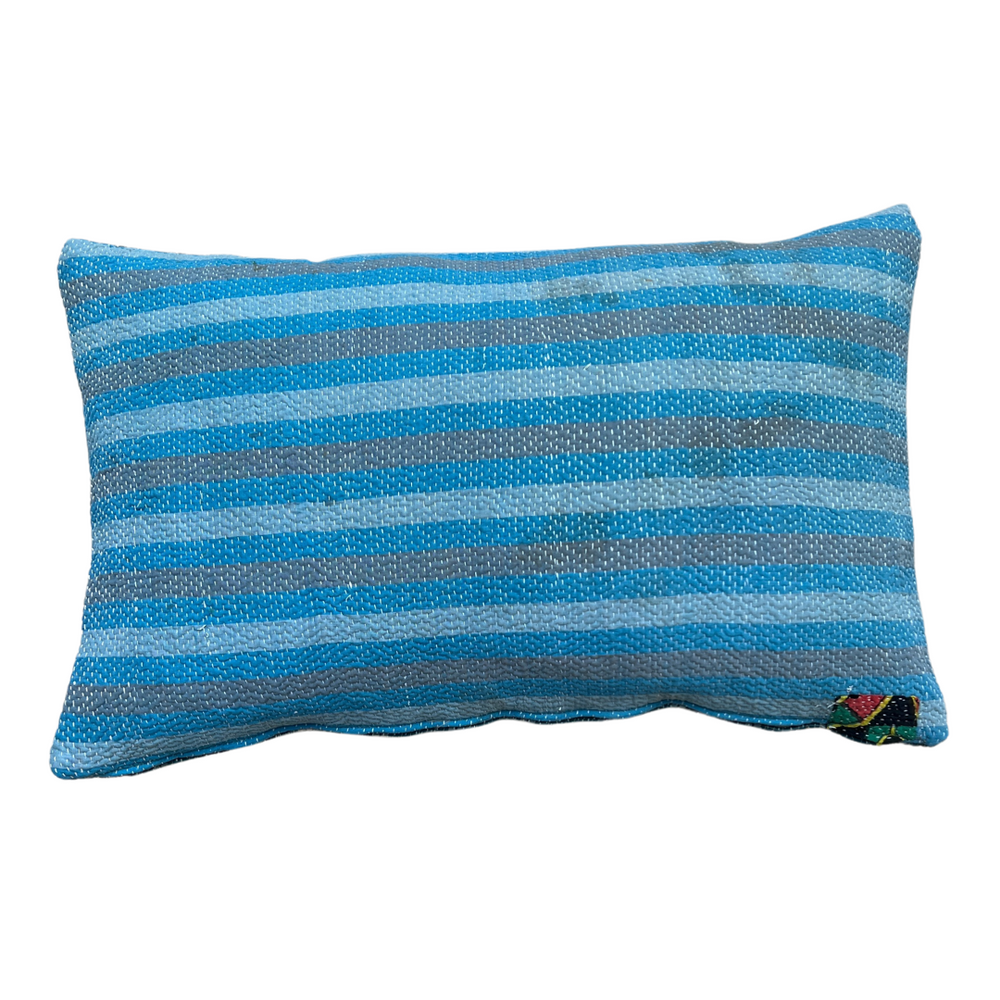 
                      
                        Green, Blue & Pink Kantha Cushions
                      
                    