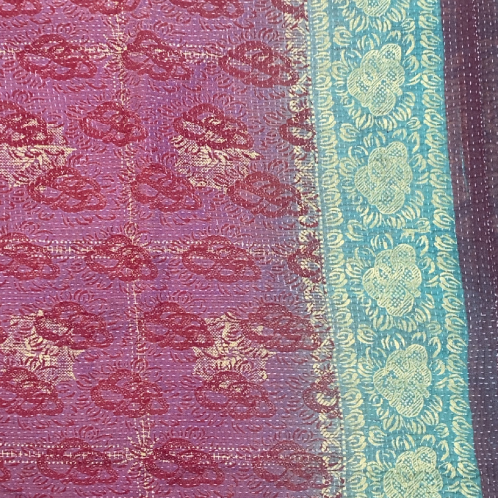 
                      
                        Lightweight Kantha Quilt No. 012
                      
                    