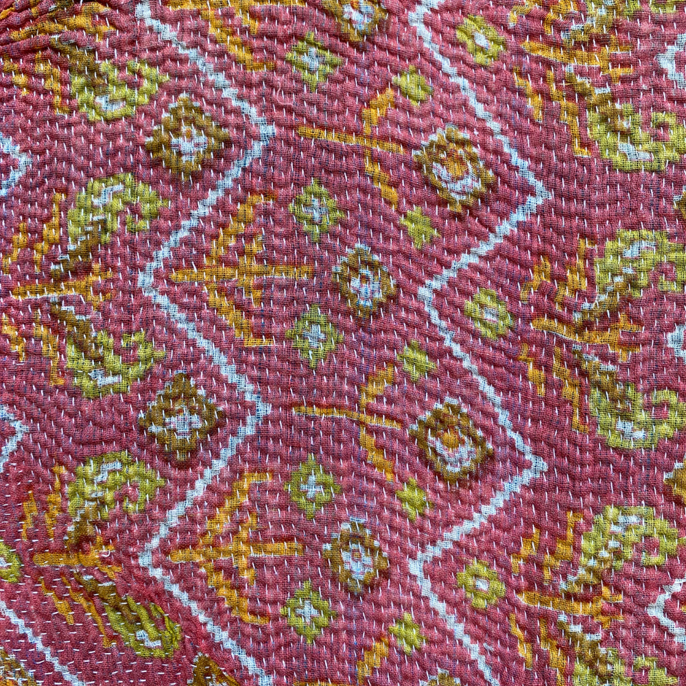 
                      
                        Midweight Kantha Quilt No. 017
                      
                    