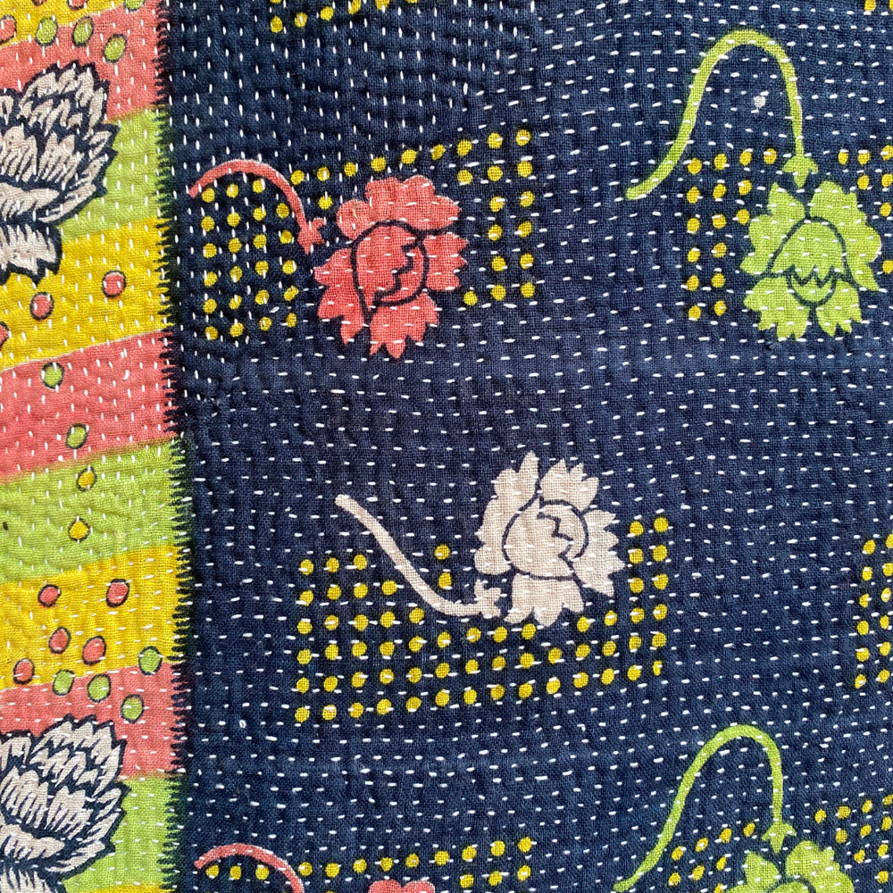 
                      
                        Midweight Kantha Quilt No. 016
                      
                    