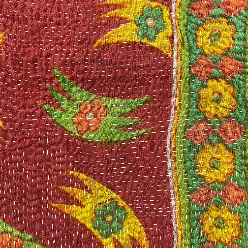 
                      
                        Midweight Kantha Quilt No. 014
                      
                    