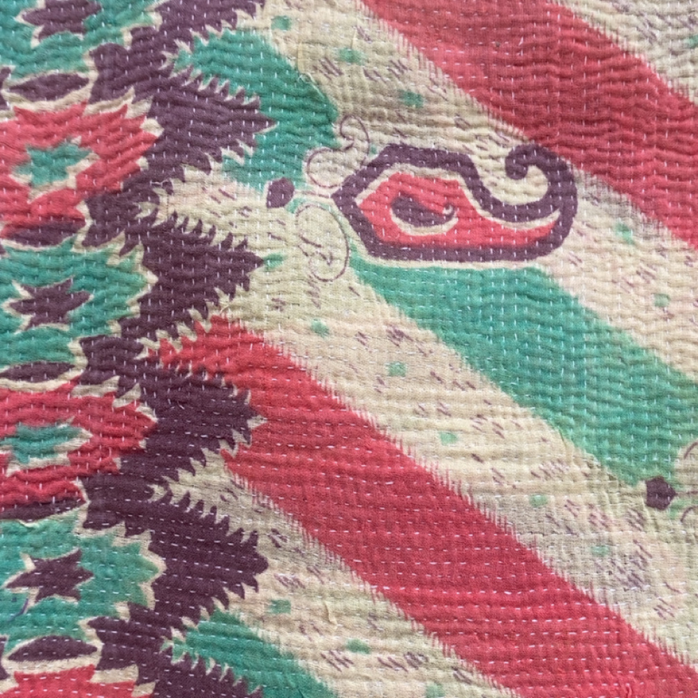 
                      
                        Lightweight Kantha Quilt No. 008
                      
                    