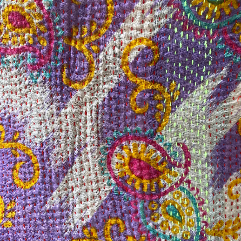 
                      
                        Midweight Kantha Quilt No. 013
                      
                    