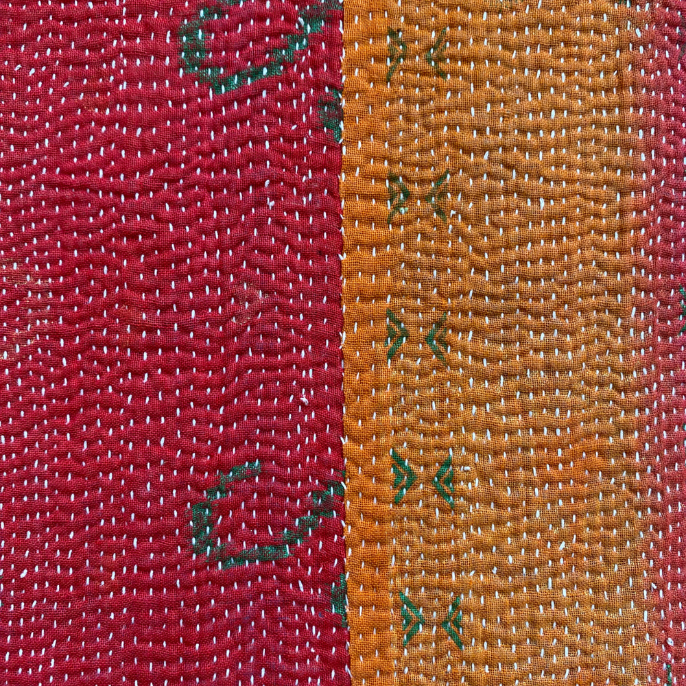 
                      
                        Midweight Kantha Quilt No. 036
                      
                    