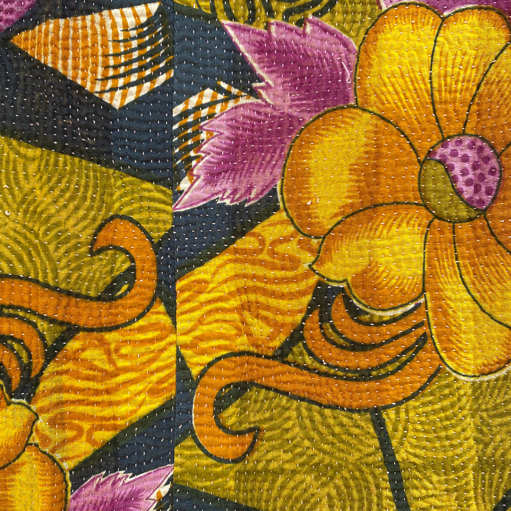 
                      
                        Midweight Kantha Quilt No. 026
                      
                    