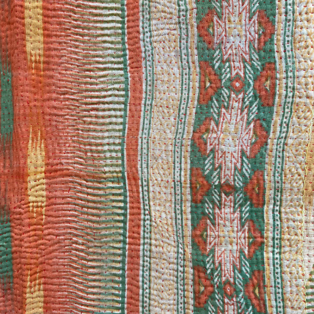 
                      
                        Midweight Kantha Quilt No. 035
                      
                    