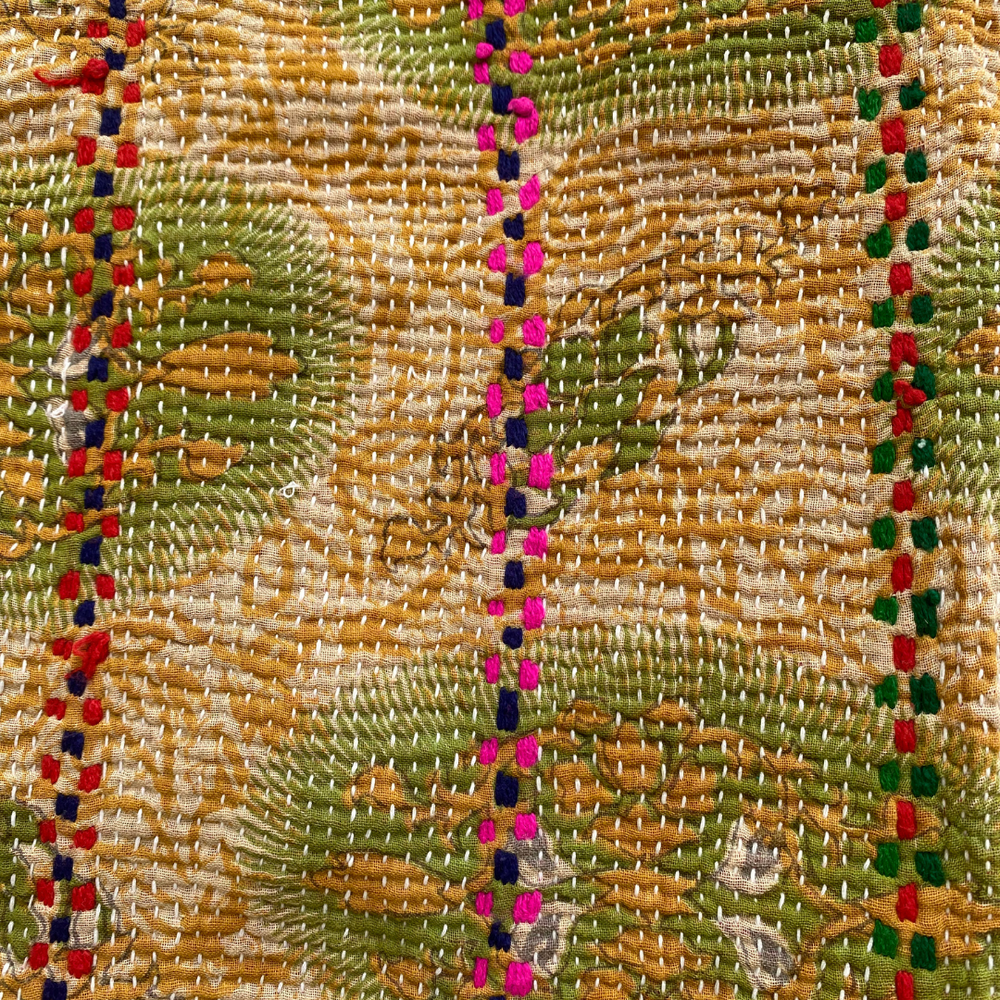 
                      
                        Heavyweight Kantha Quilt No. 002
                      
                    