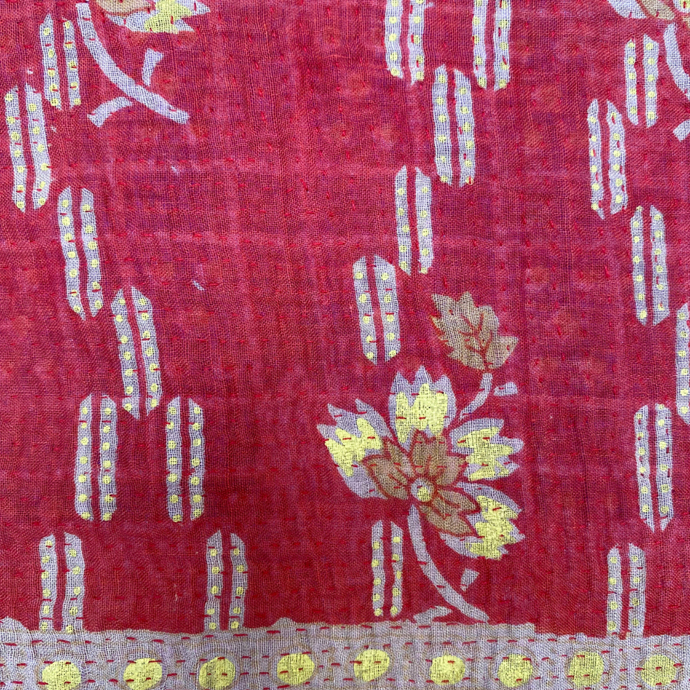 
                      
                        Midweight Kantha Quilt No. 043
                      
                    