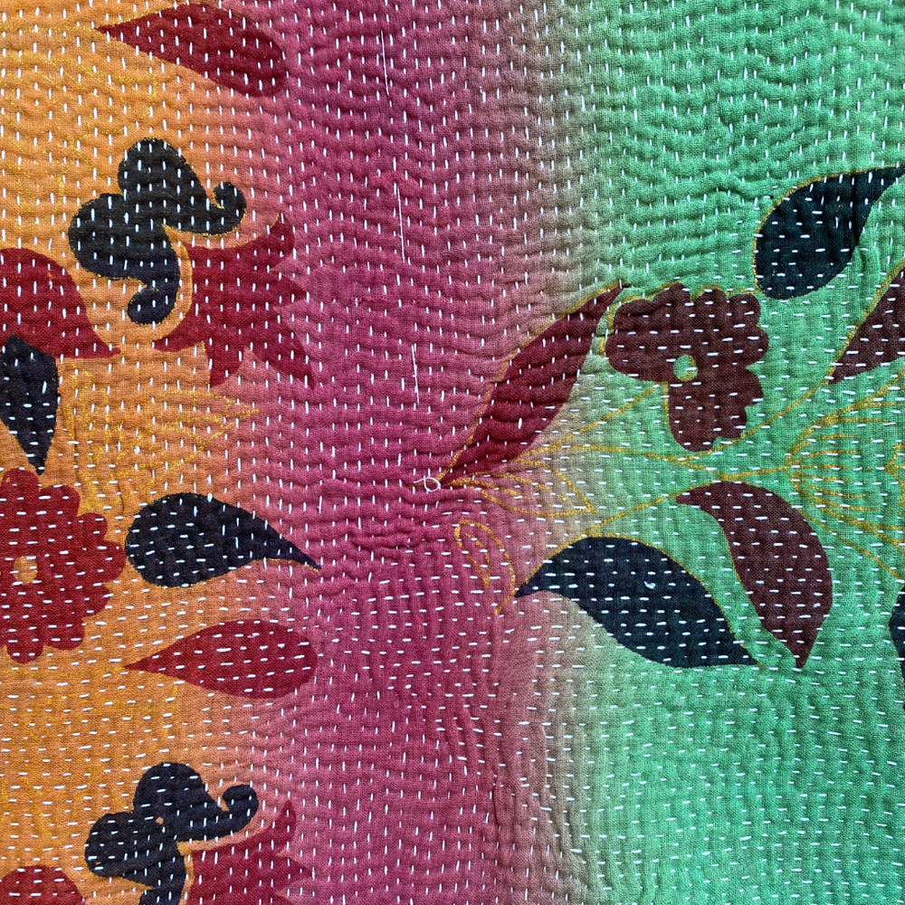 
                      
                        Midweight Kantha Quilt No. 030
                      
                    