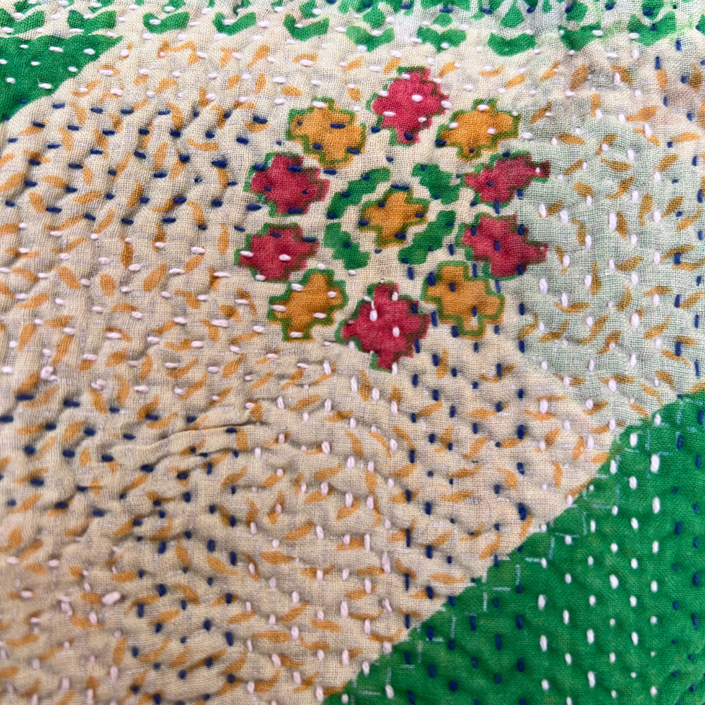 
                      
                        Heavyweight Kantha Quilt No. 007
                      
                    