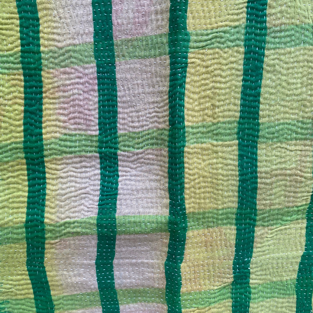 
                      
                        Lightweight Kantha Quilt No. 011
                      
                    