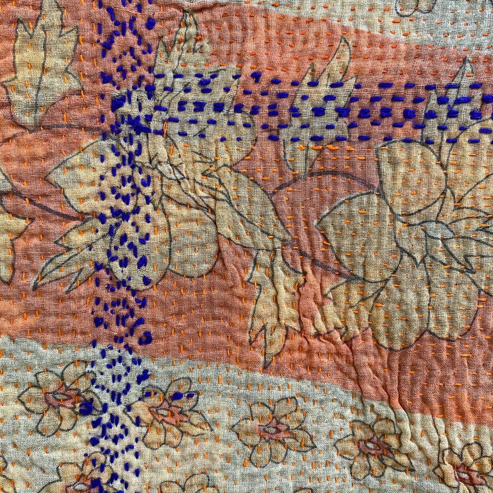 
                      
                        Midweight Kantha Quilt No. 029
                      
                    