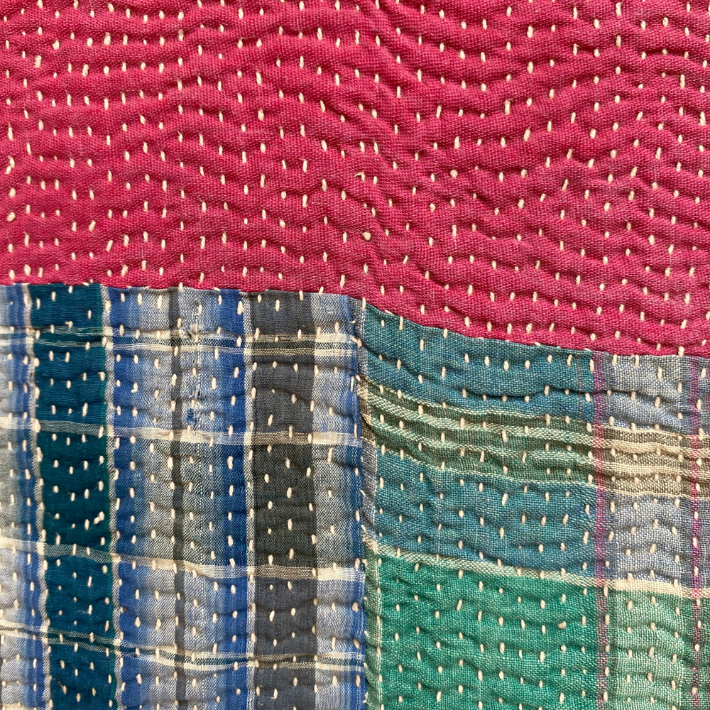 
                      
                        Midweight Kantha Quilt No. 033
                      
                    