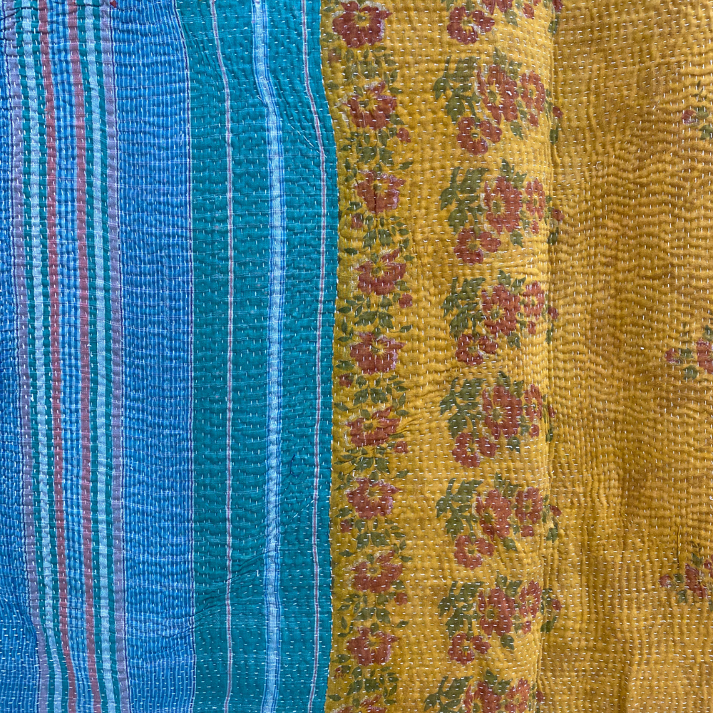 
                      
                        Lightweight Kantha Quilt No. 014
                      
                    