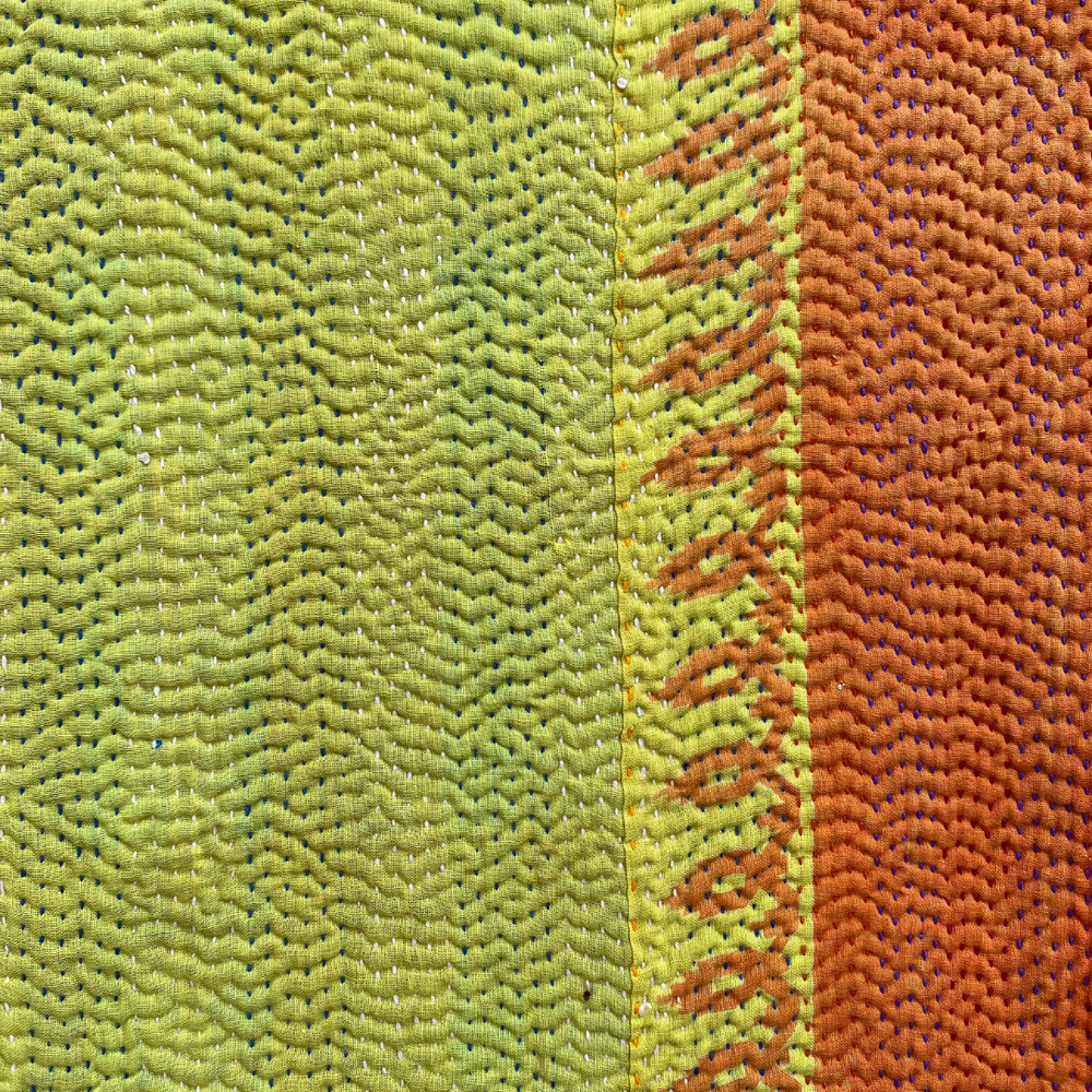 
                      
                        Midweight Kantha Quilt No. 024
                      
                    