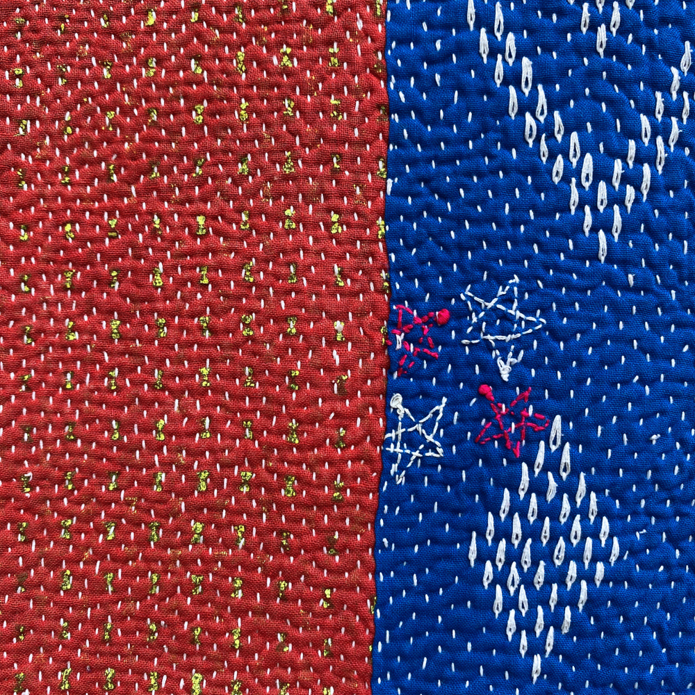 
                      
                        Heavyweight Kantha Quilt No. 003
                      
                    