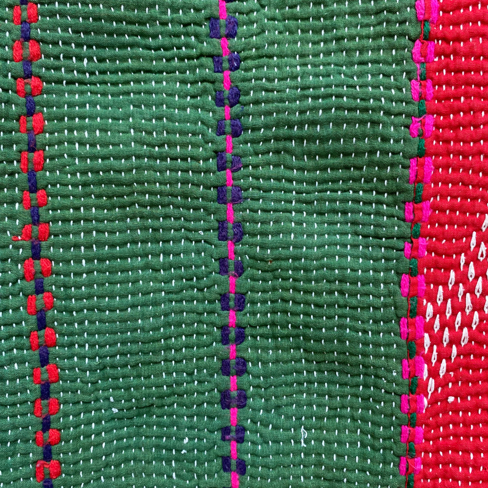 
                      
                        Heavyweight Kantha Quilt No. 002
                      
                    