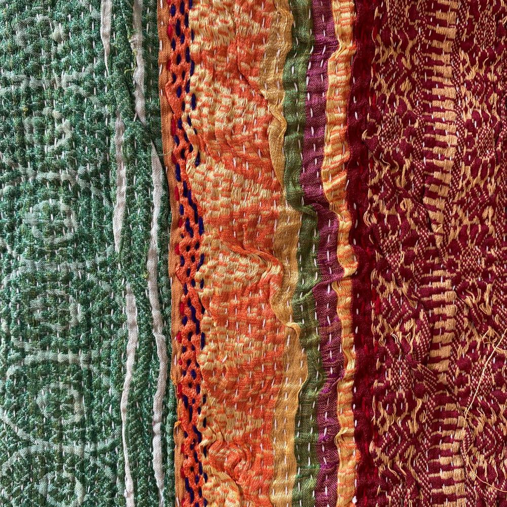 
                      
                        Heavyweight Kantha Quilt No. 004
                      
                    