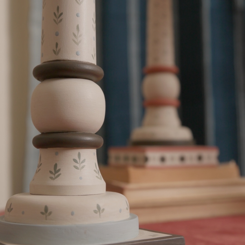 
                      
                        Laura E. Jekyll x CJ & Co - Sky Blue Table Lamp
                      
                    