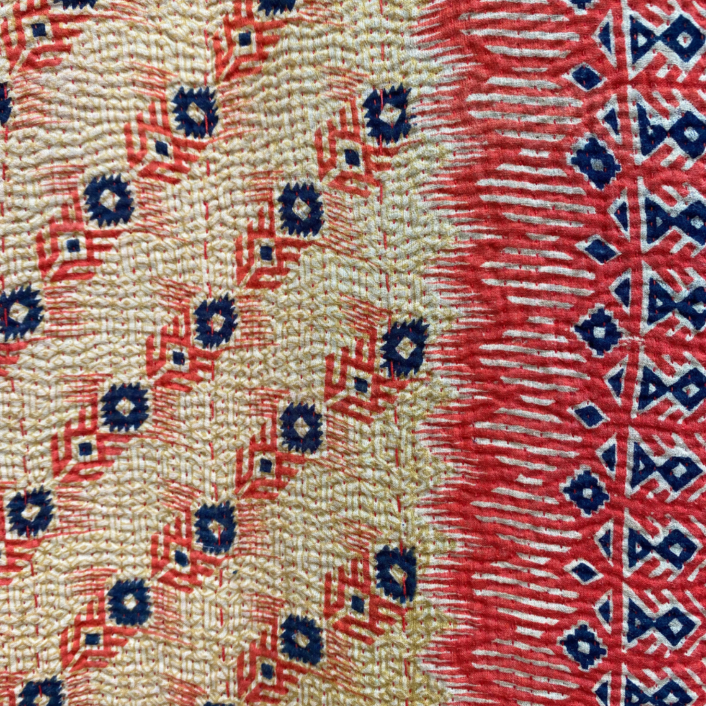 
                      
                        Midweight Kantha Quilt No. 042
                      
                    